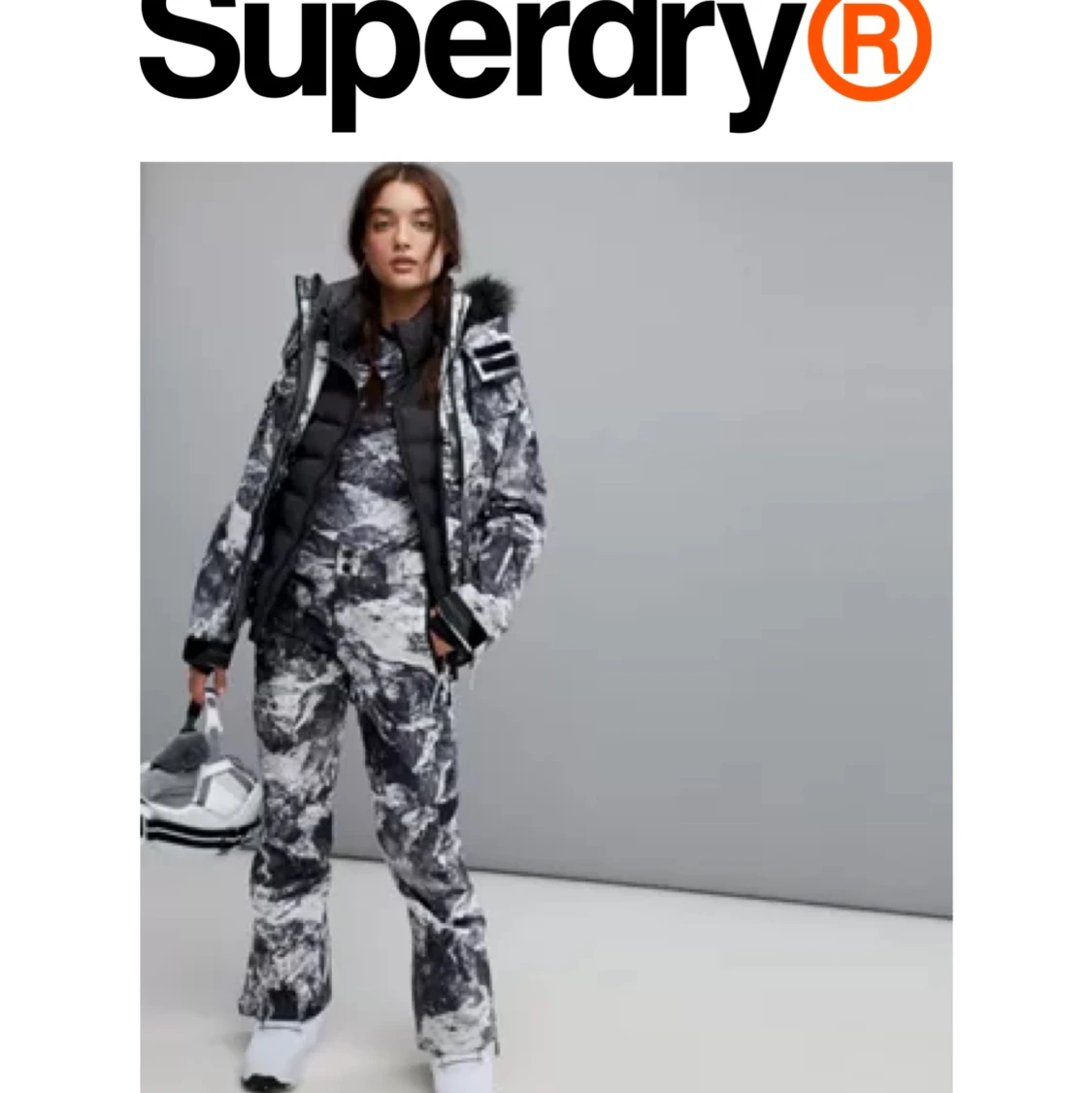 Superdry jacka byxa skidkläder
