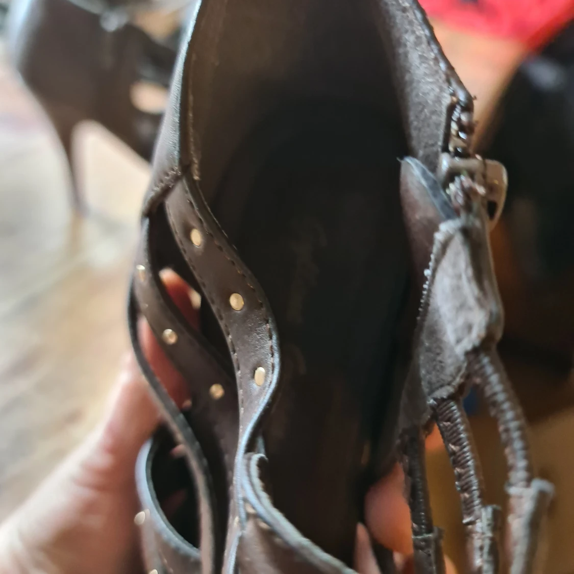 Bruna klackar i strl 38 - 90