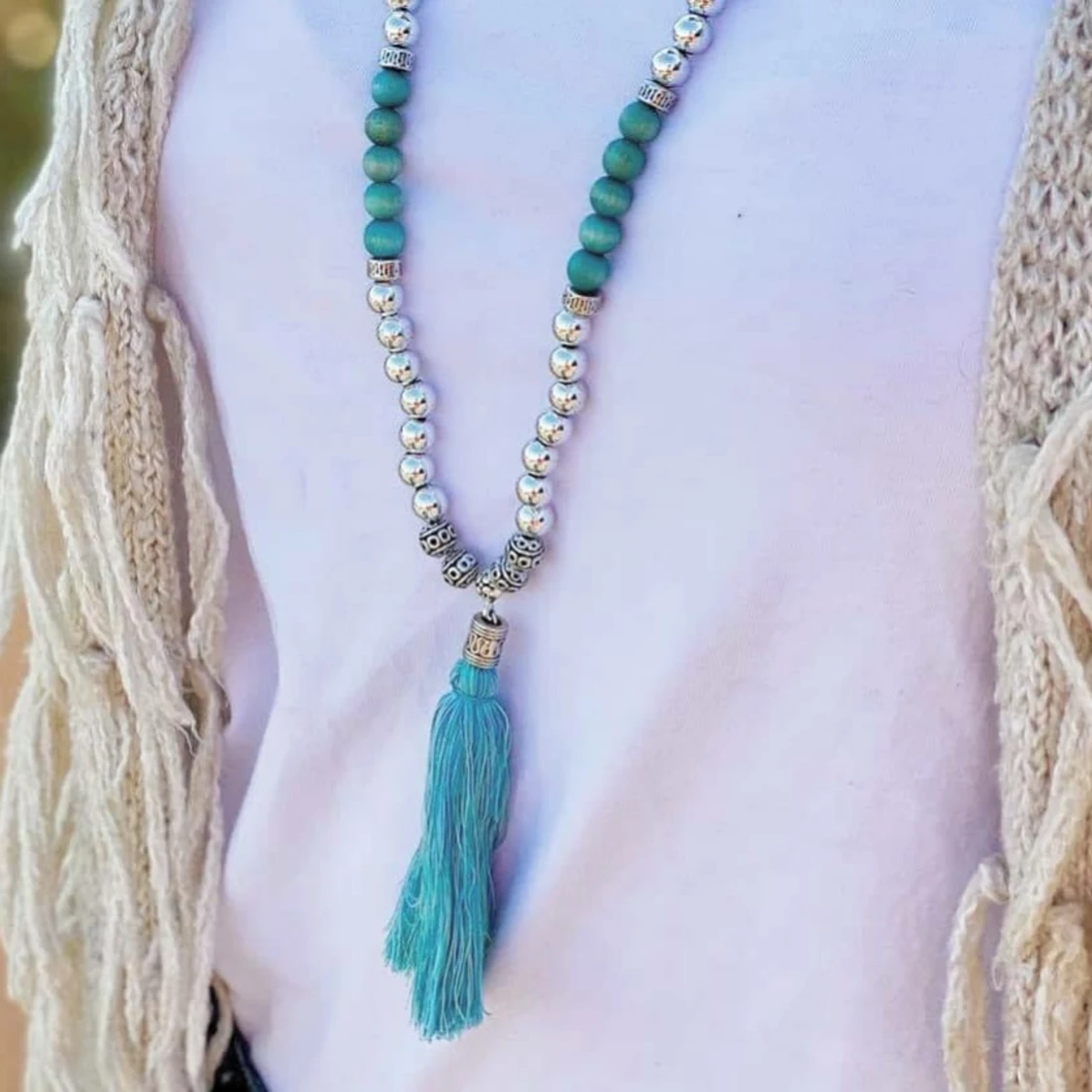 Halsband Tassle Frost - 91