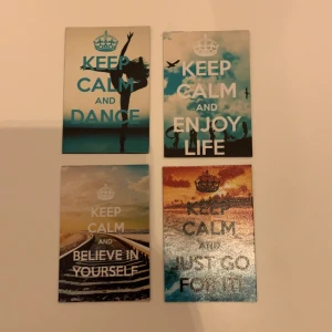 Magneter  - 4 magneter med jätte fina textar och bilder på, 5kr st.💕