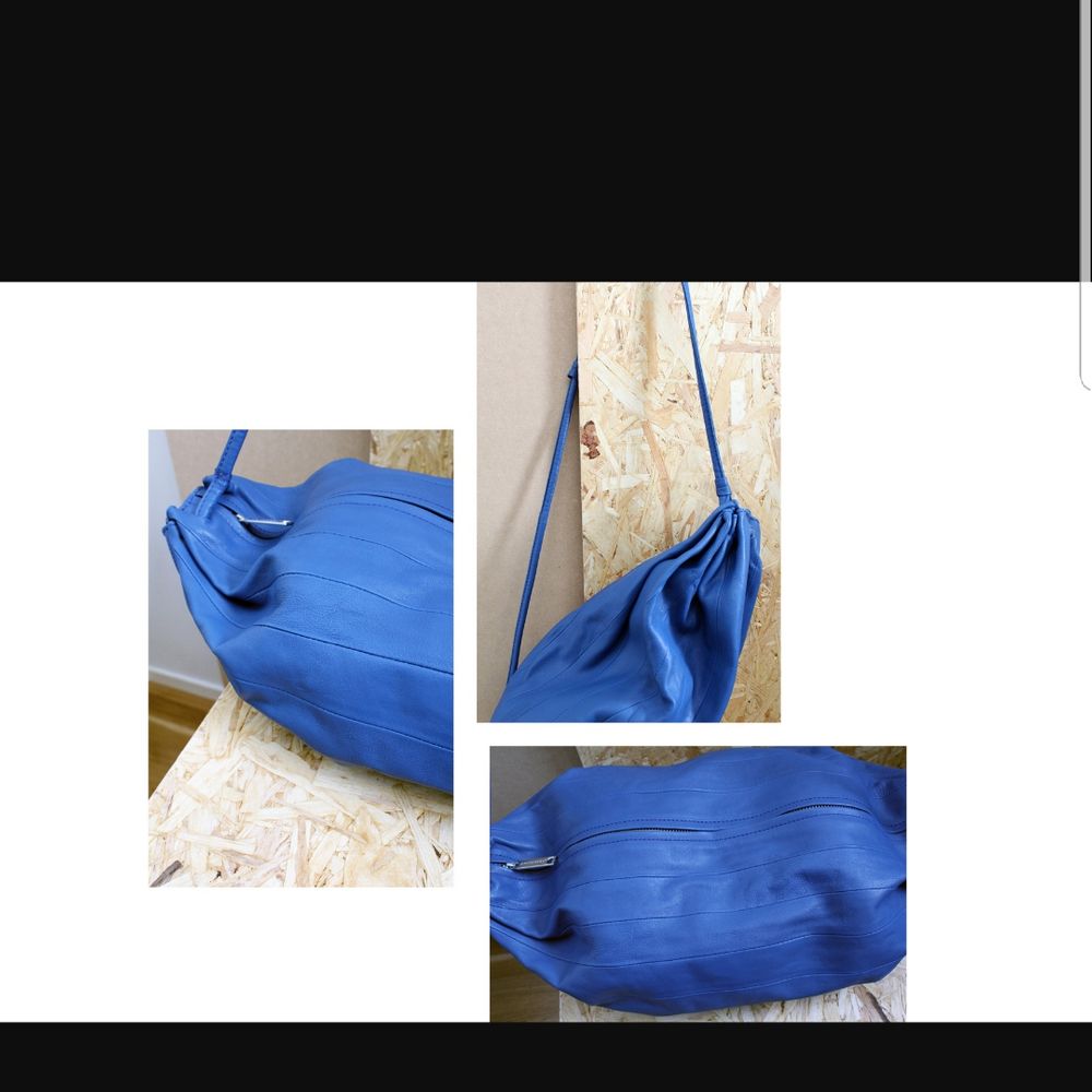 Marimekko blå Karla väska i st | Plick Second Hand
