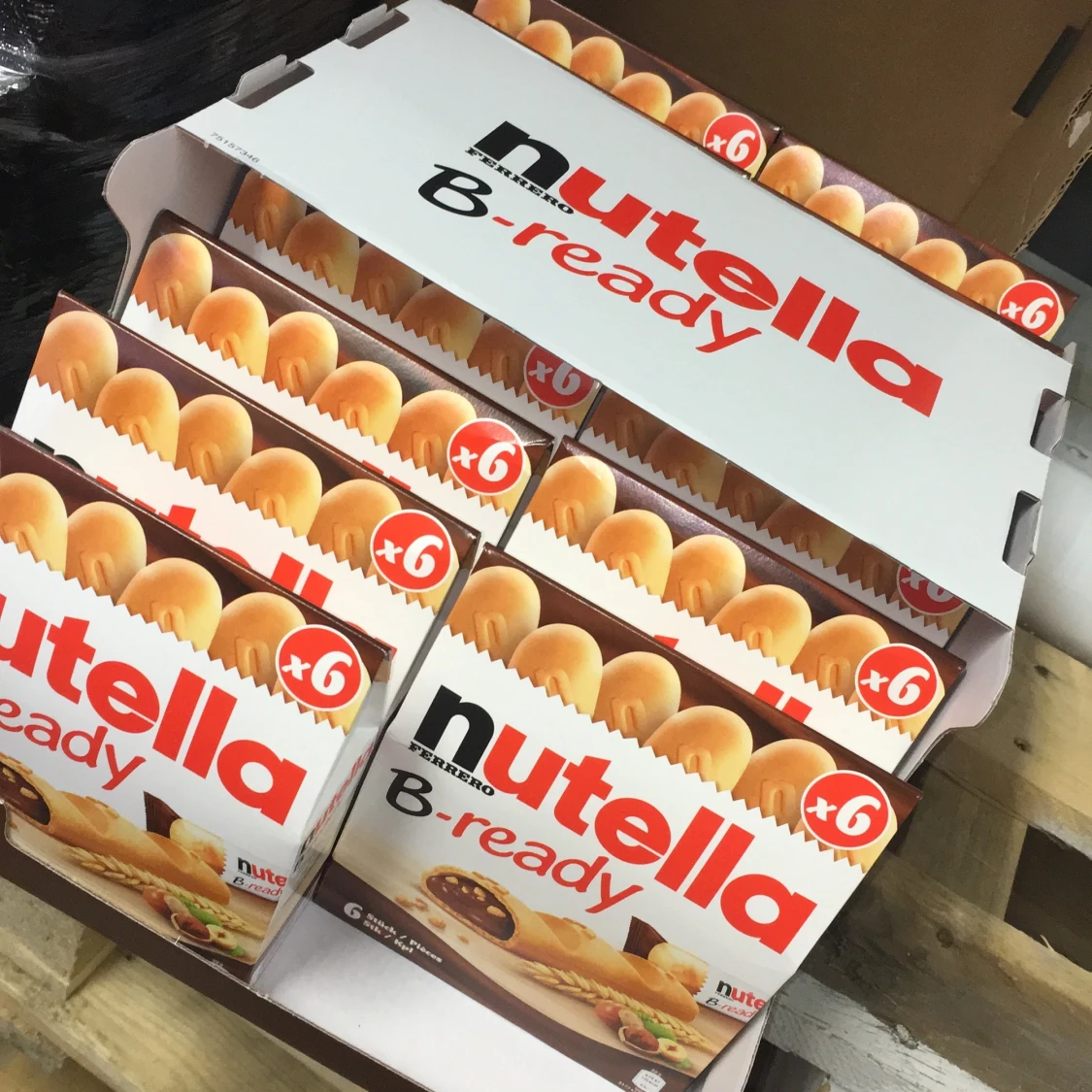 En hel box nutella b-ready - 90