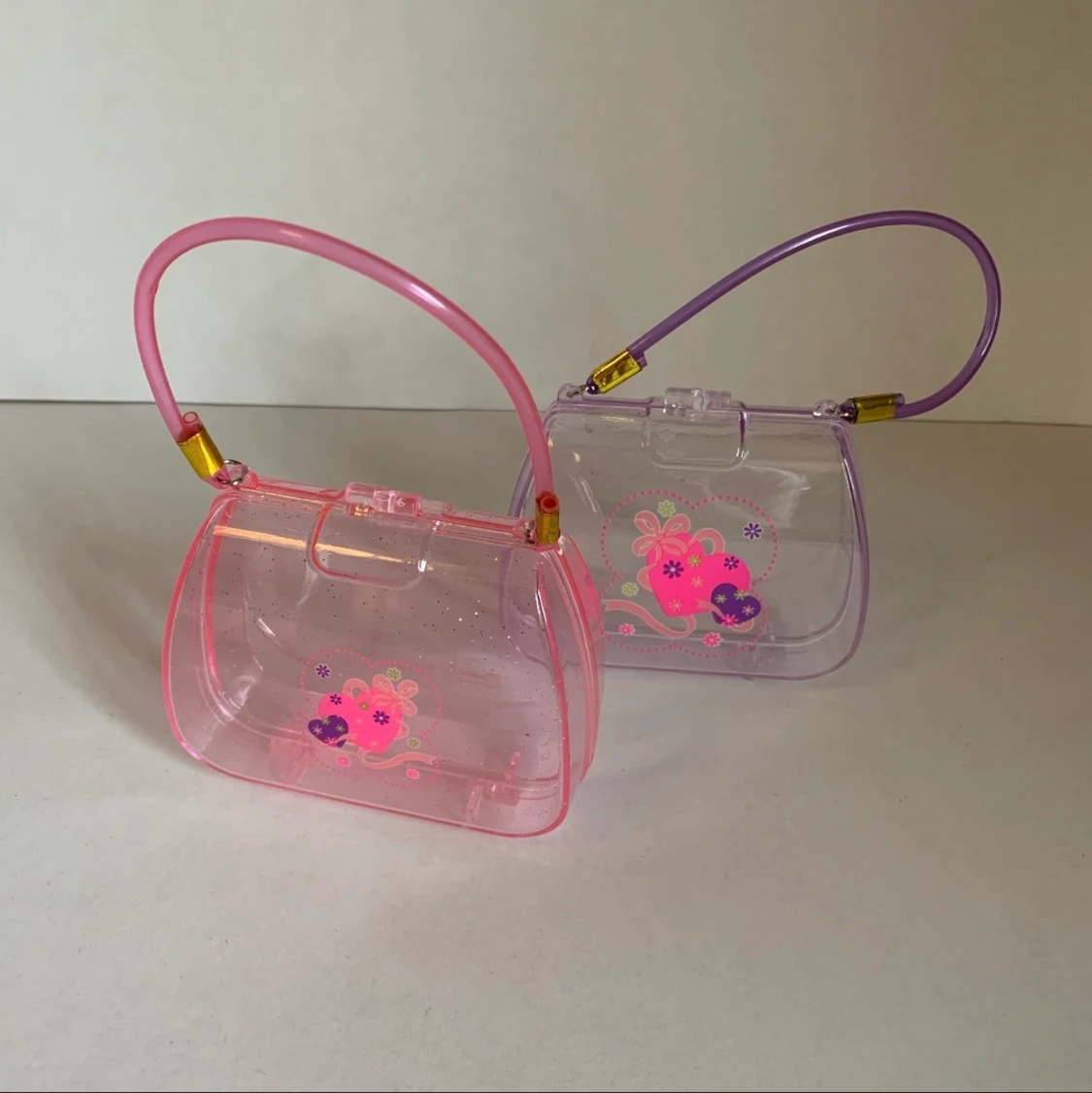 90-tal retro miniväskor glitter