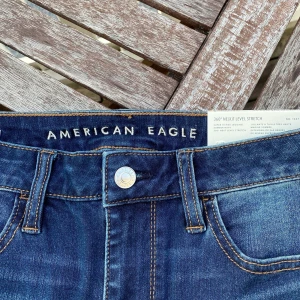American Eagles jeans extra short - Korta strechig ma jeans, nypris 450:-