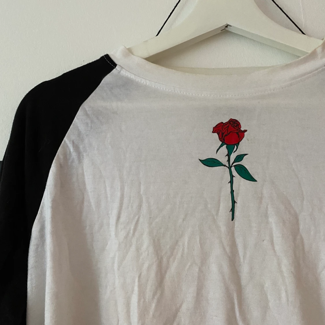 Baseballtröja med ros  - 90