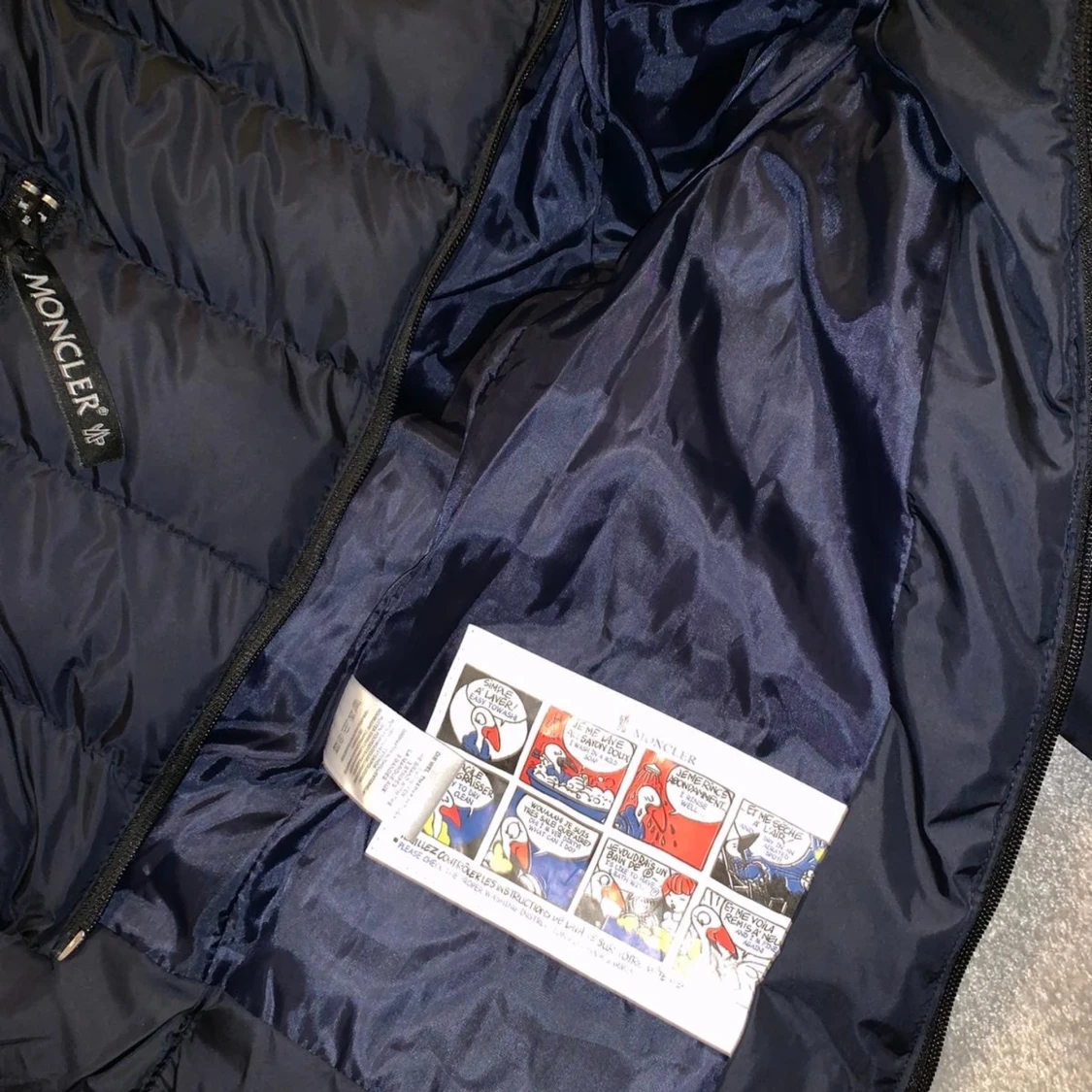 ny barn jacka oanvänd mon*ler - 91