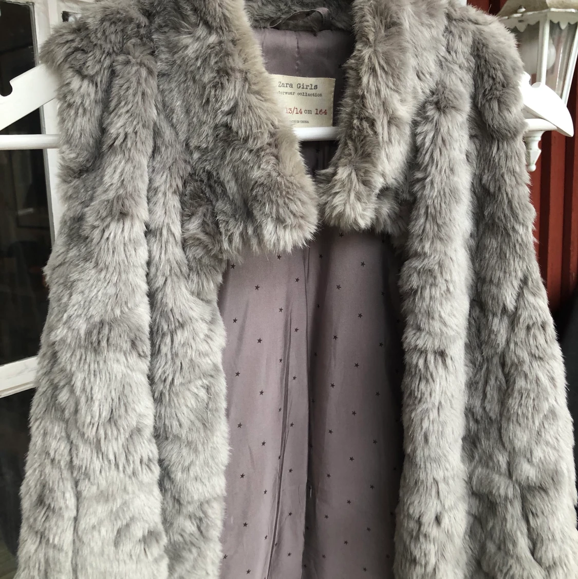 Pälsväst från Zara, 100kr - 91