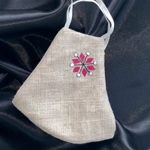 Mask! - Superfin och unik mask gjord i linnetyg✨