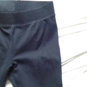  - Lindex, blue thicker leggings with decoration seam 