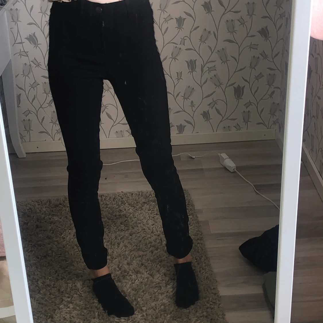 Svarta jeans/jeggings