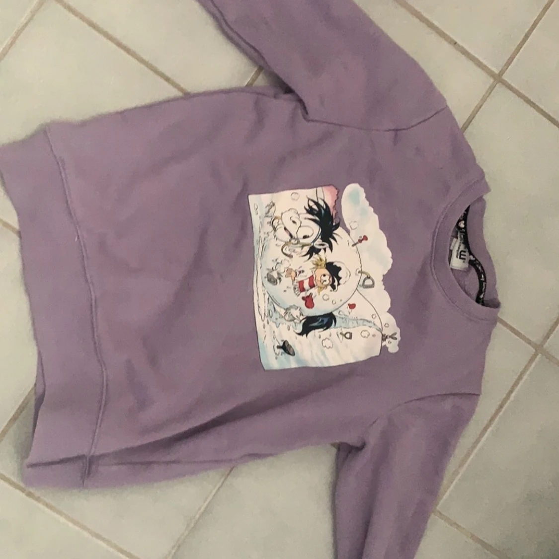 Lila vinter ridtröja från hööks