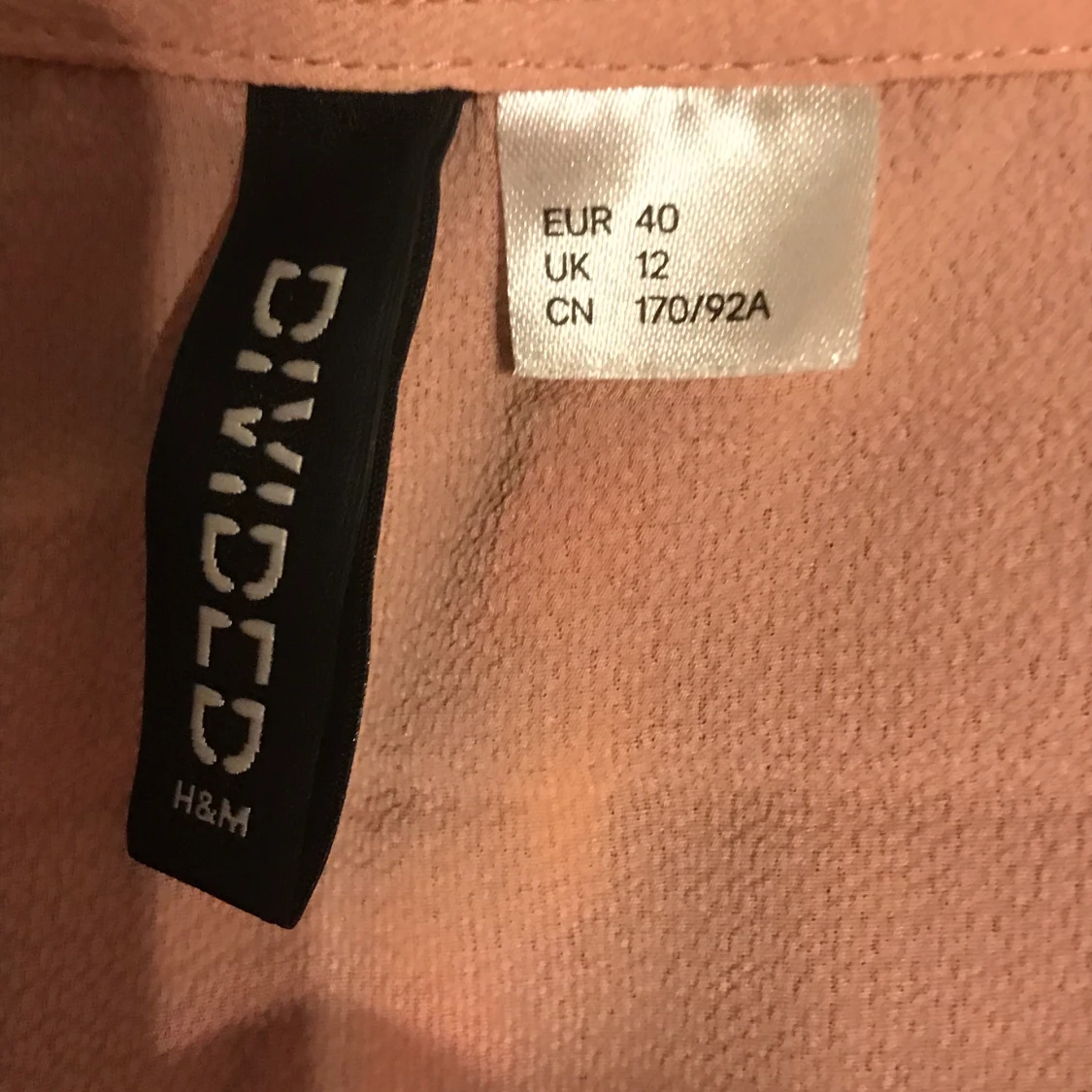 Nuderosa tunn klänning H&M (S/M/L) - 91
