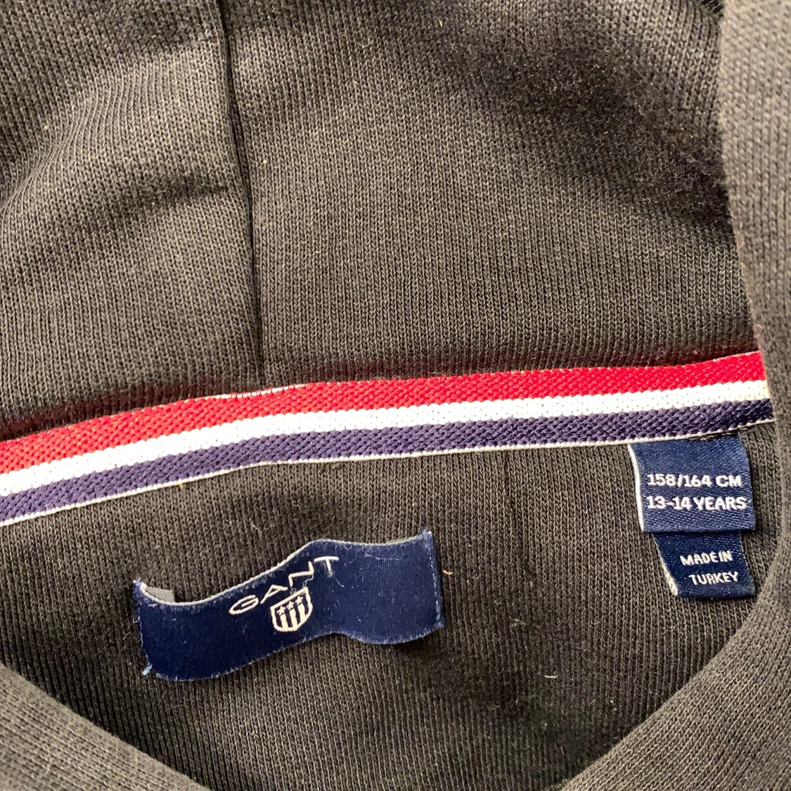 Svart Gant hoodie - 90