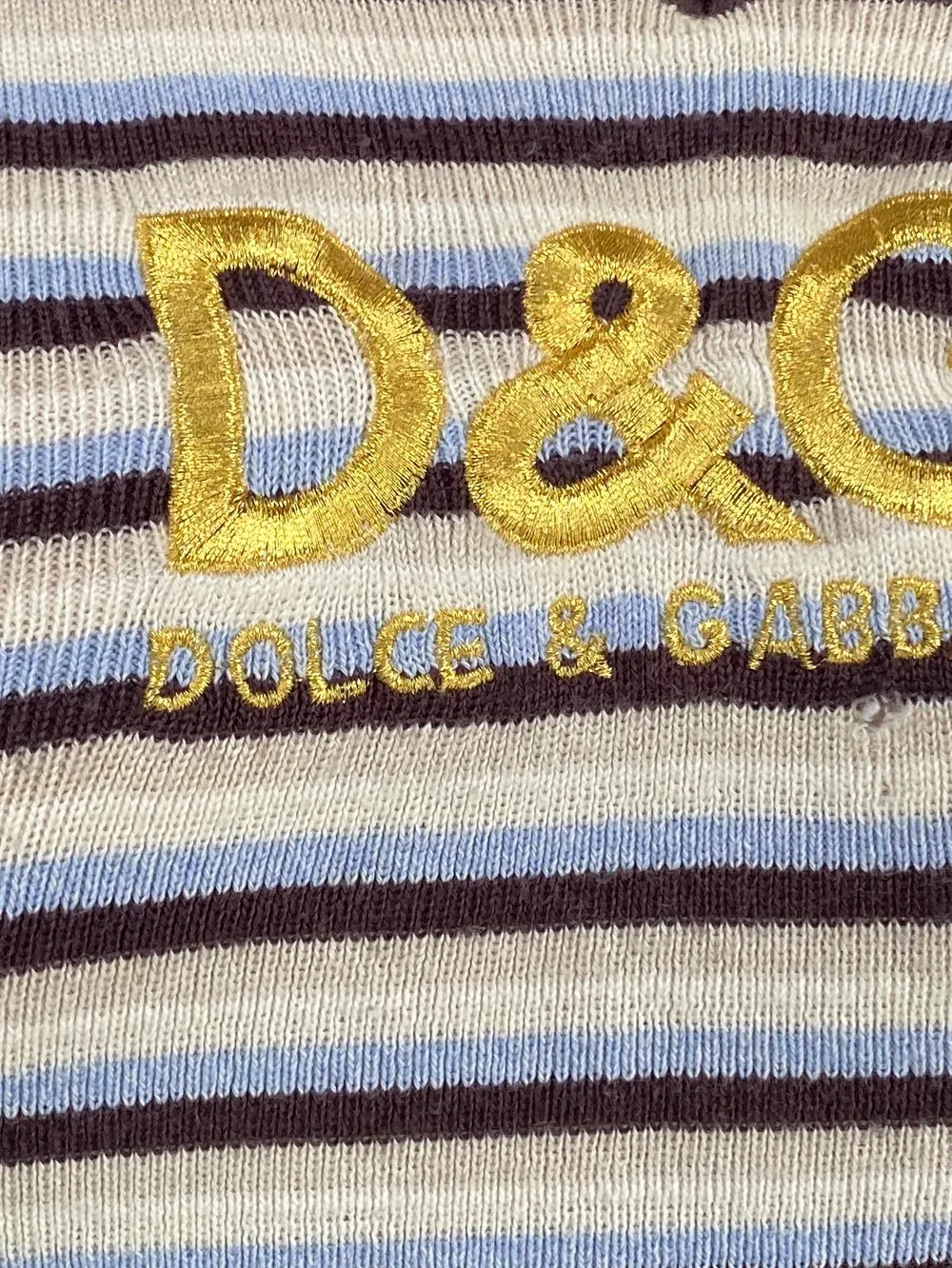 Mmmmm!!!! Randig tröja från Dolce & Gabbana, made in Italy. Riktigt söt 90s vibe. Strl S. 💕❤️✨🥰. Tröjor & Koftor.