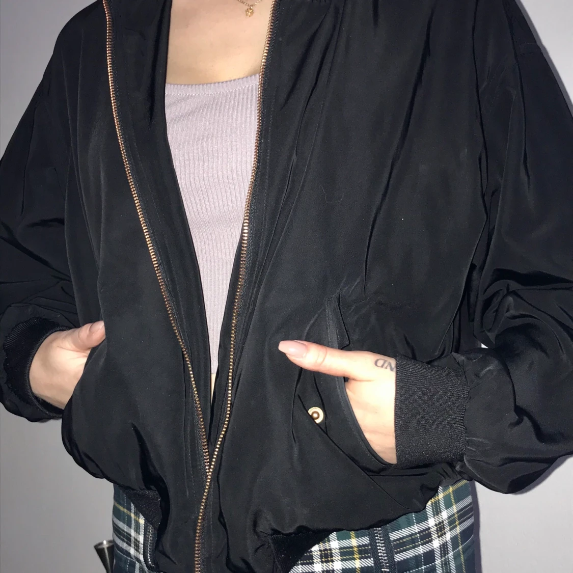 Tunn bomberjacka, monki - 91