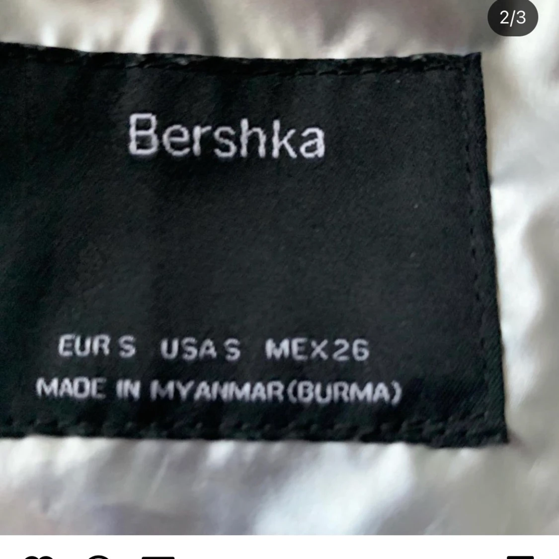 Silvrig vinterjacka  - 90