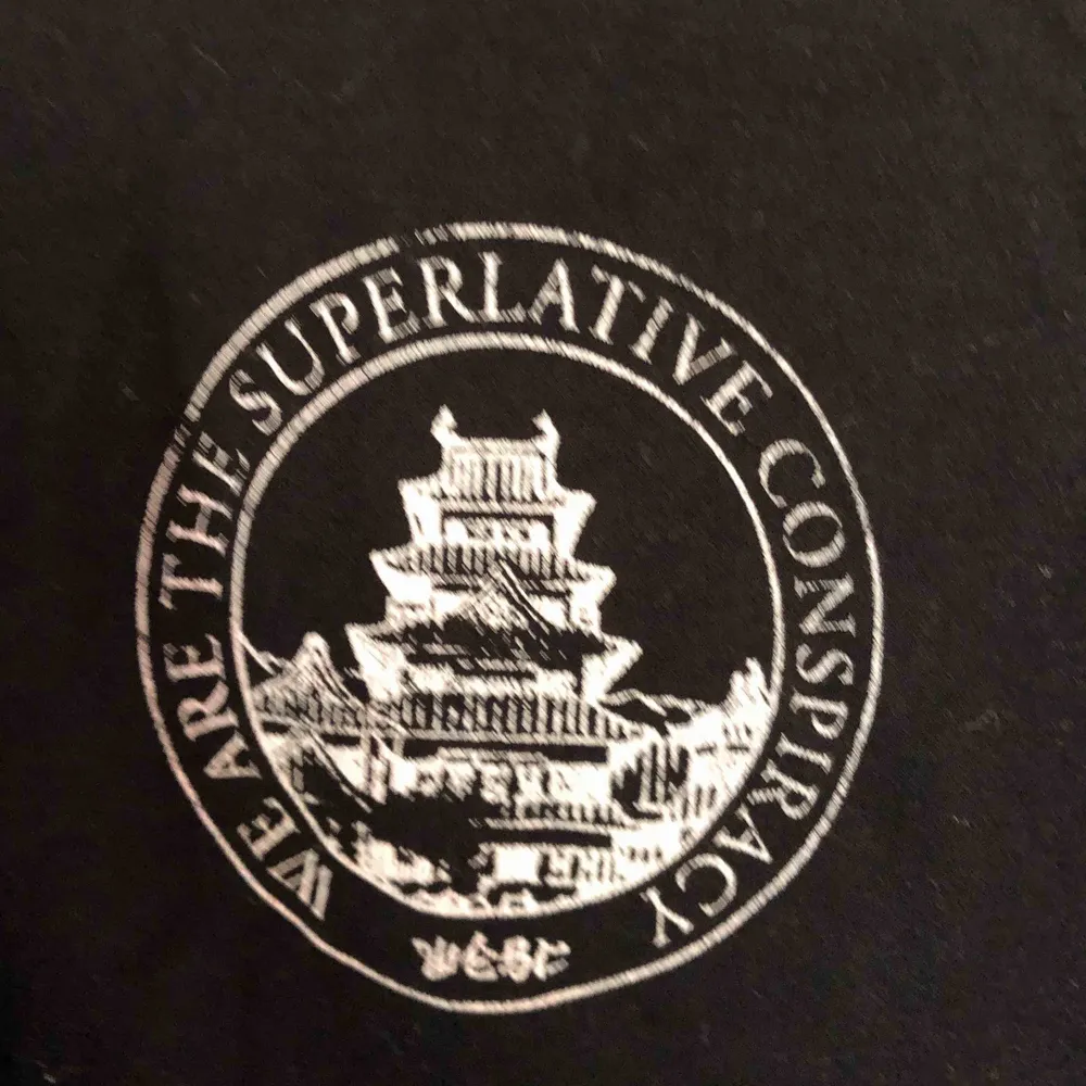 En snygg svart T-shirt från WESC. T-shirts.