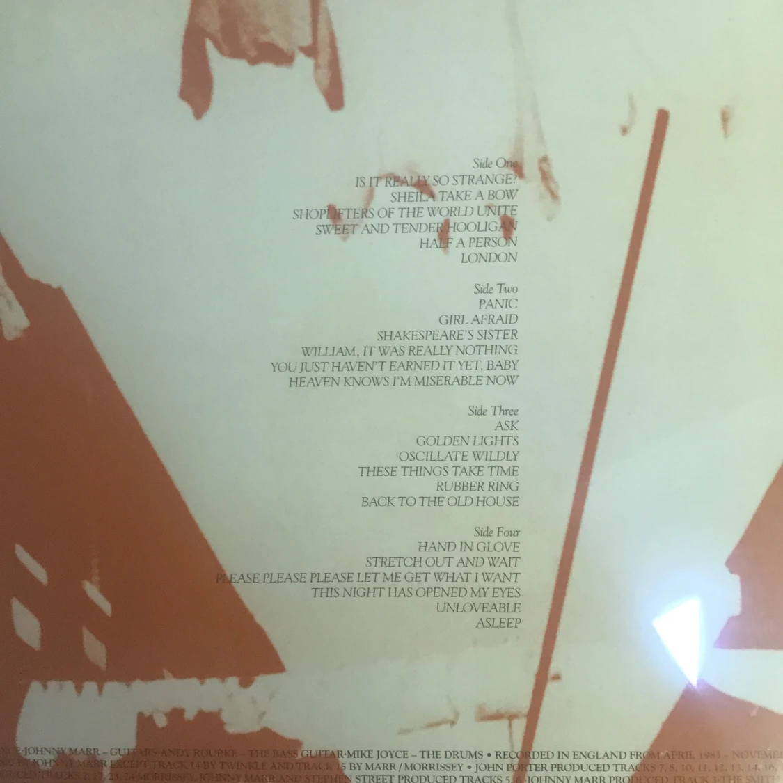 THE SMITHS LOUDER THAN BOMBS - 90