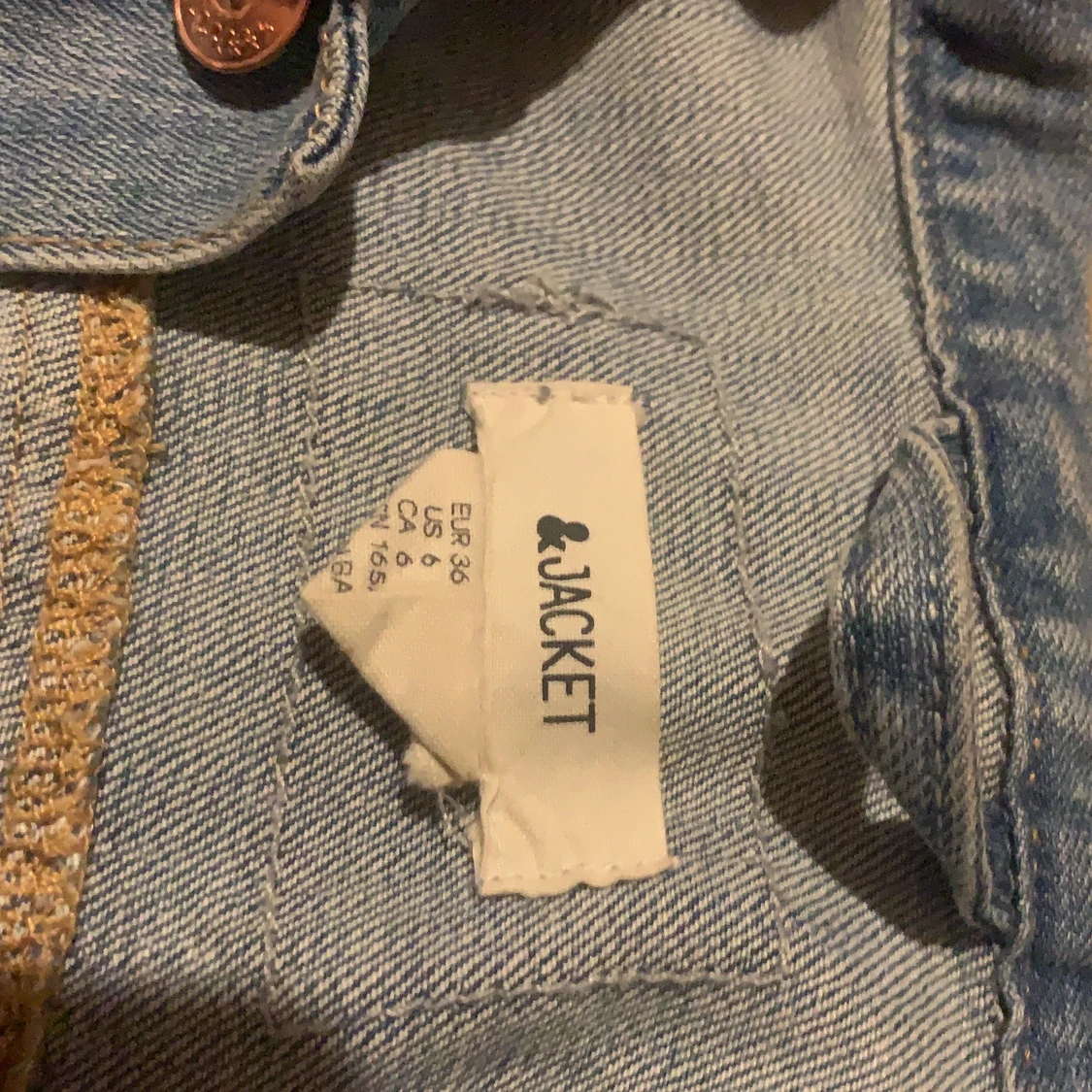 jeansjacka ifrån &Jacket - 91