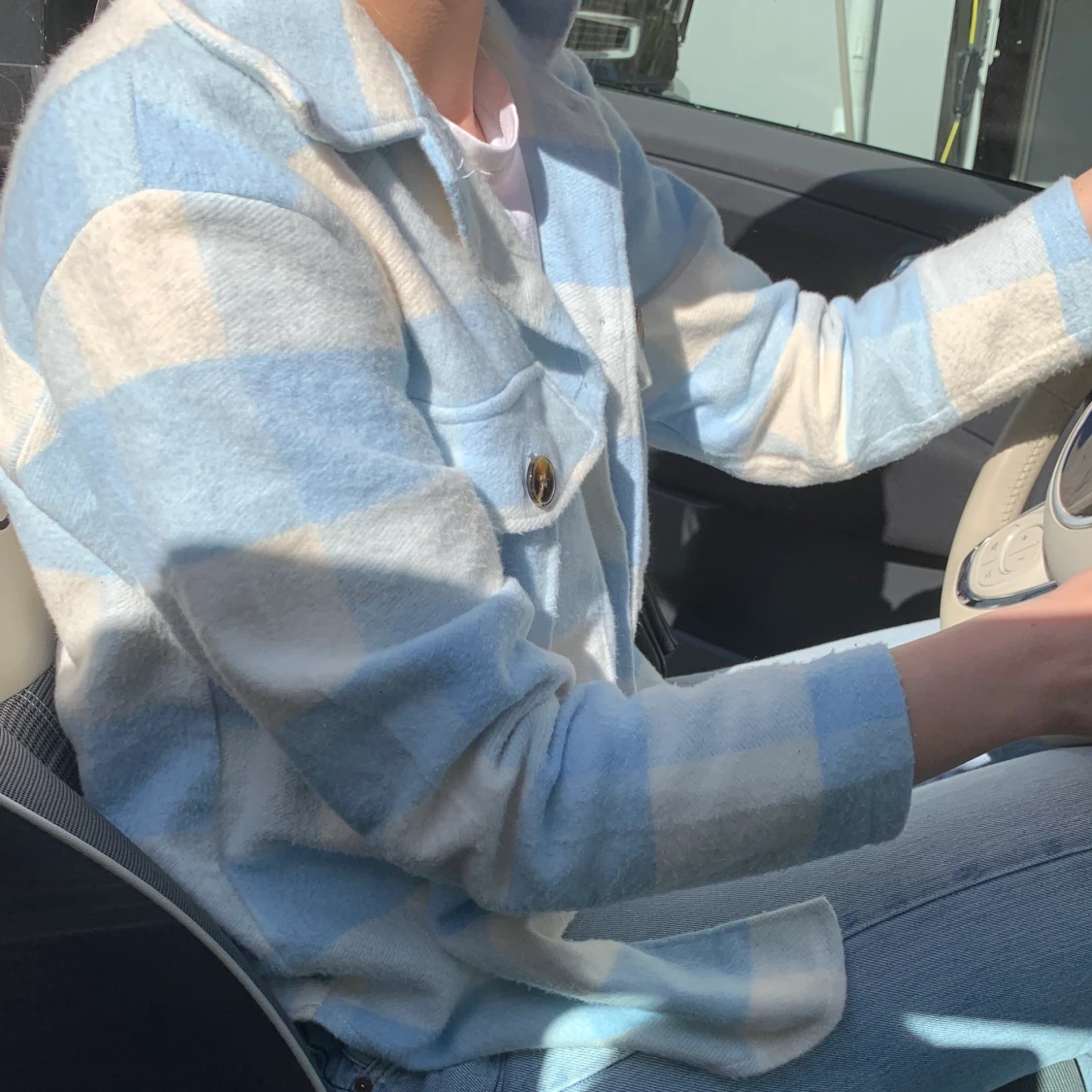 Rutig overshirt jacka 