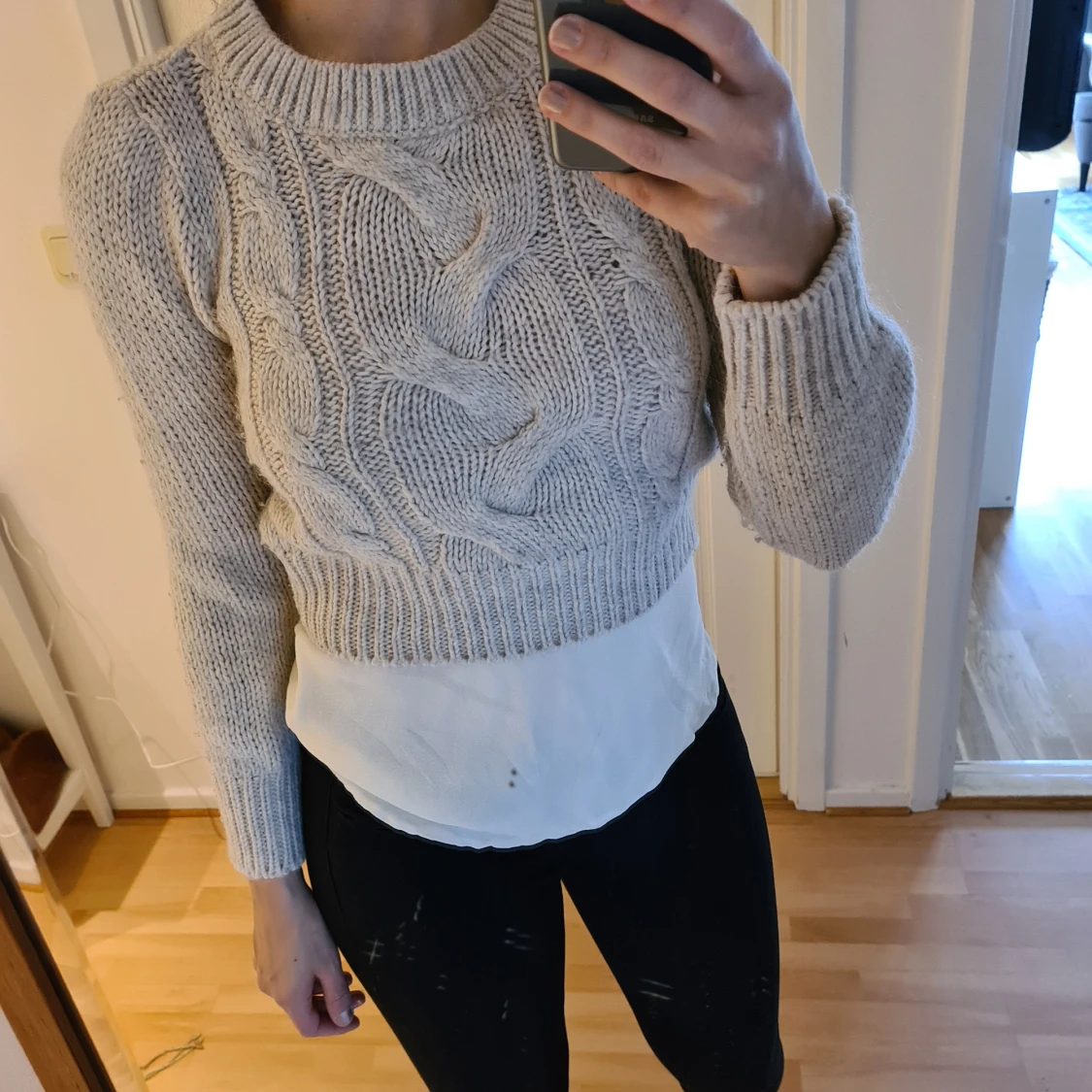 Stickad korttröja  - 90