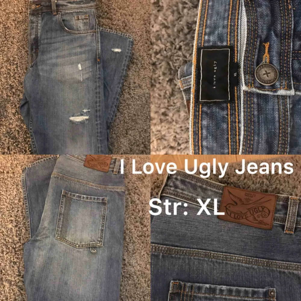 Str: XL  Märke: I Love Ugly. Jeans & Byxor.