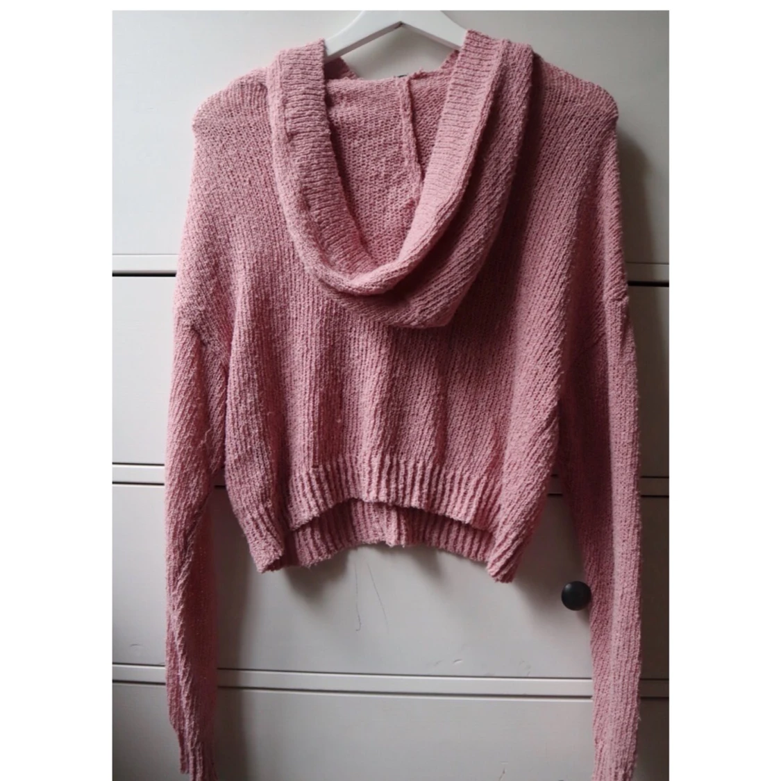 stickad luvtröja  - 90