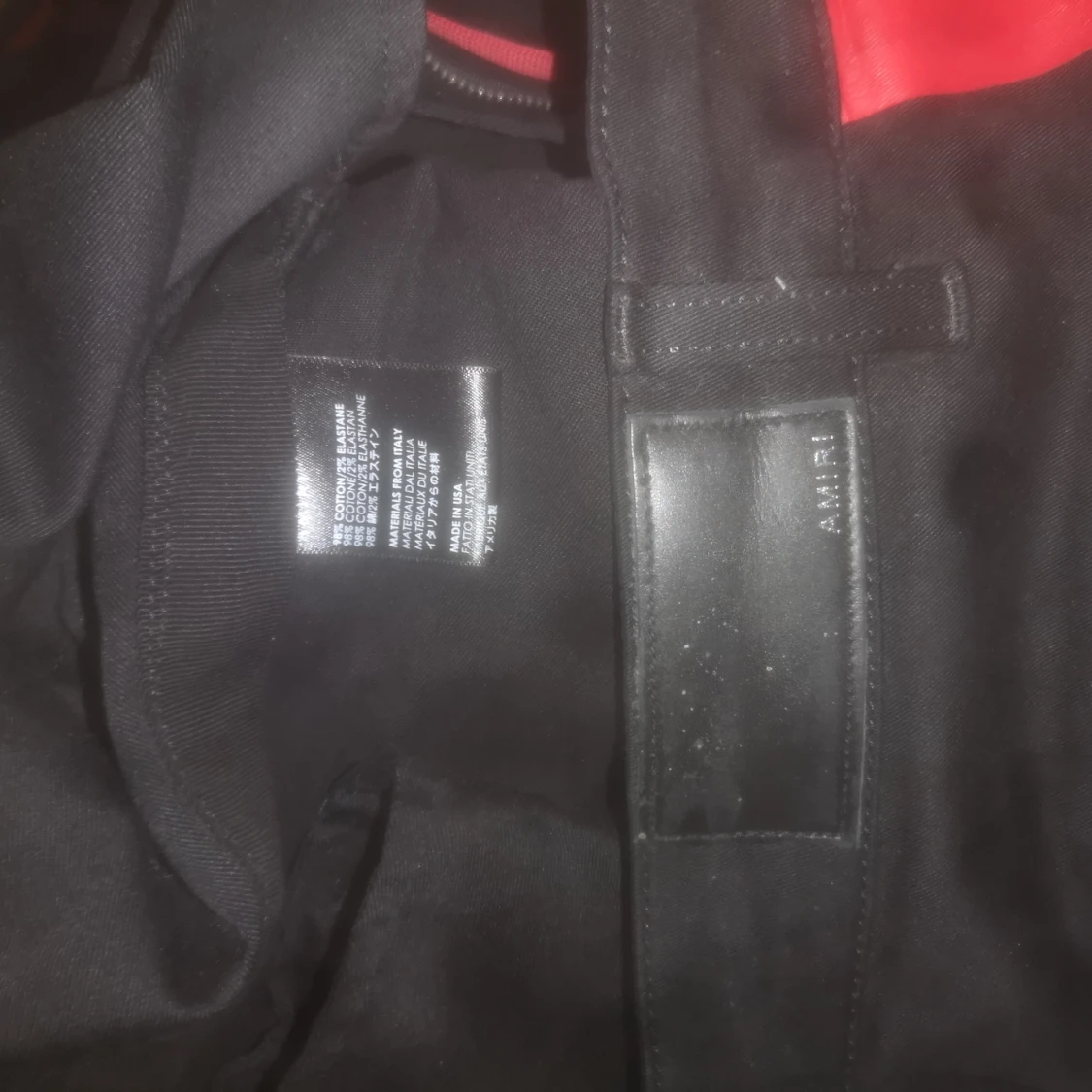 Amiri stack Track cargo black till salu för rimligt pris  - 90