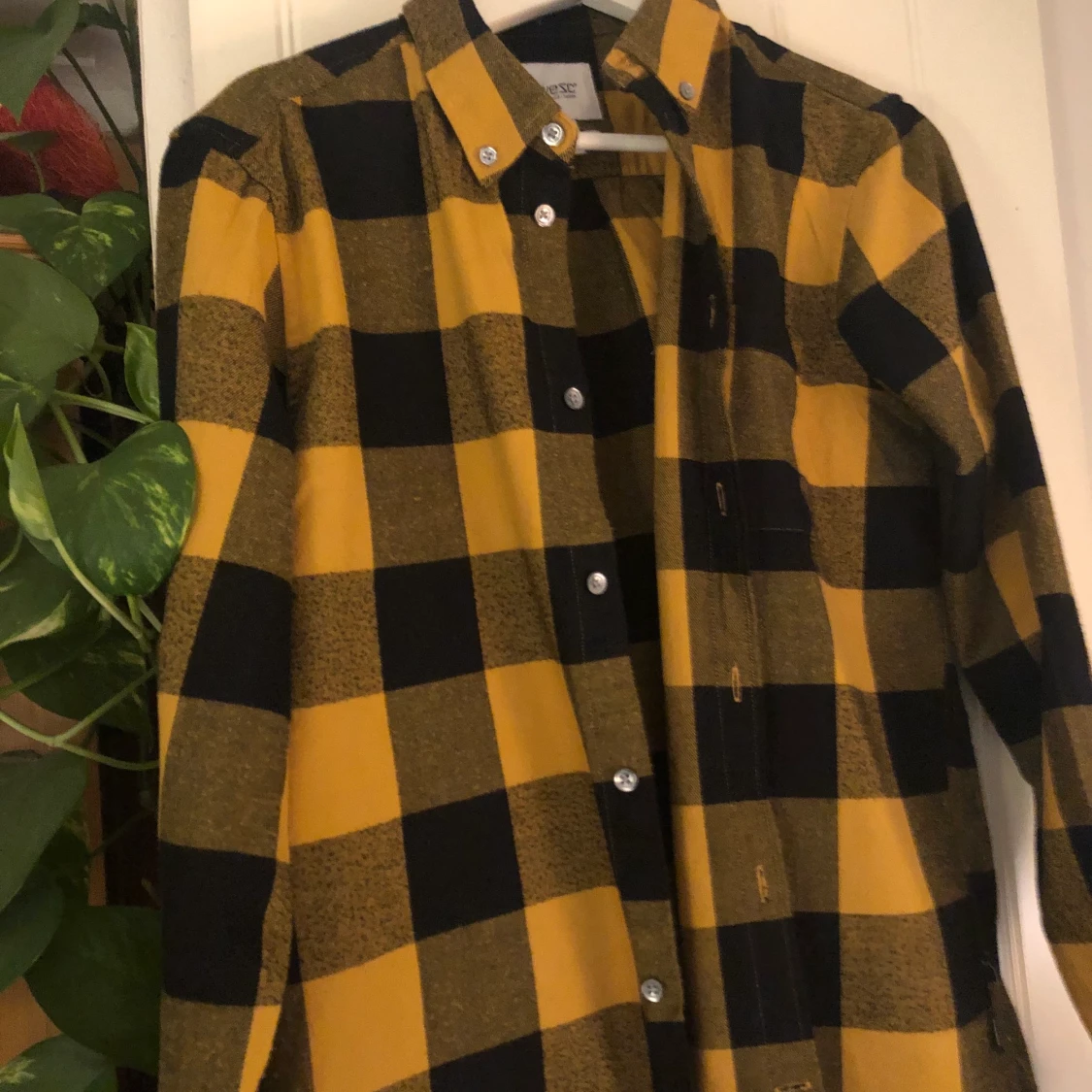 Flannel skjorta storlek M för kvinnor storlek S för män  - 90