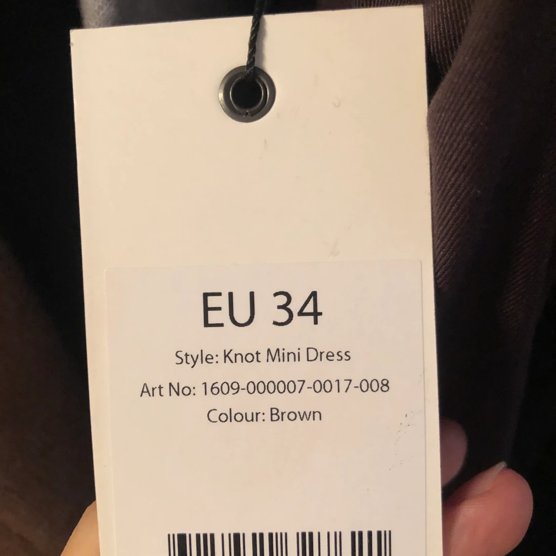 Knot mini dress NAKD, storlek 34 - 91