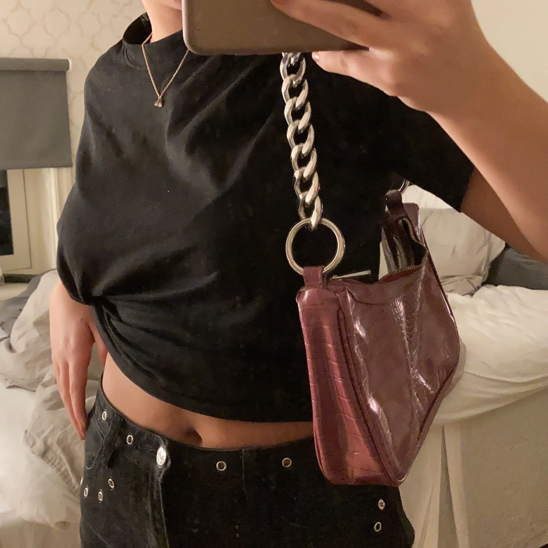 Rosa Nelly axelväska  - 90