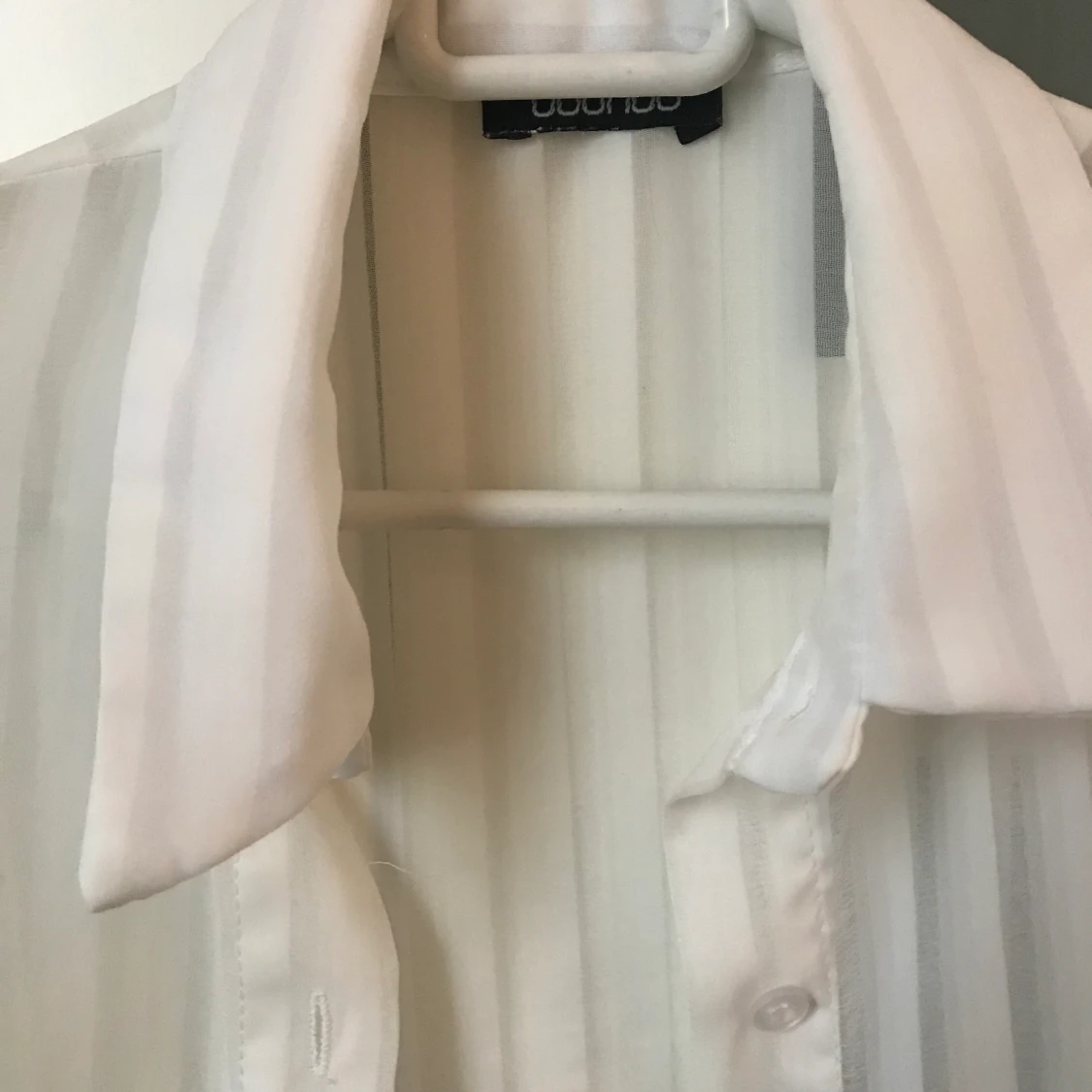 Vit enkel blus - stl S - 90