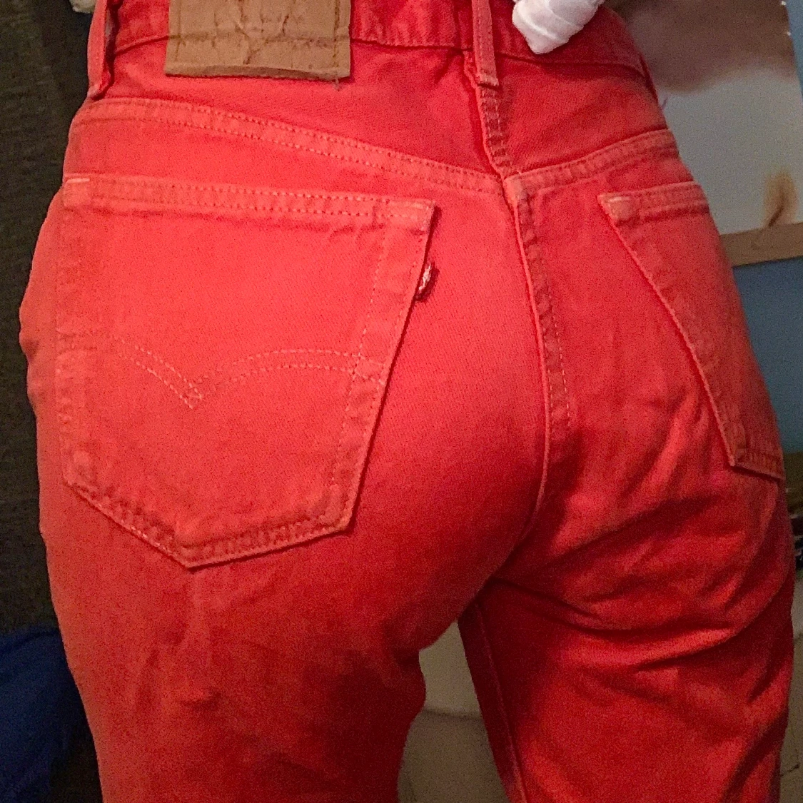 Röda ”Levi’s” - 90