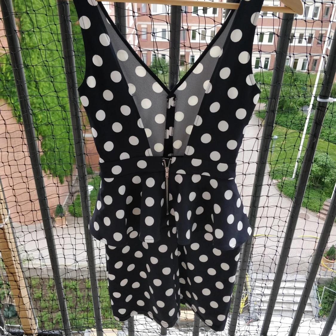 Marinblå klänning  - 90