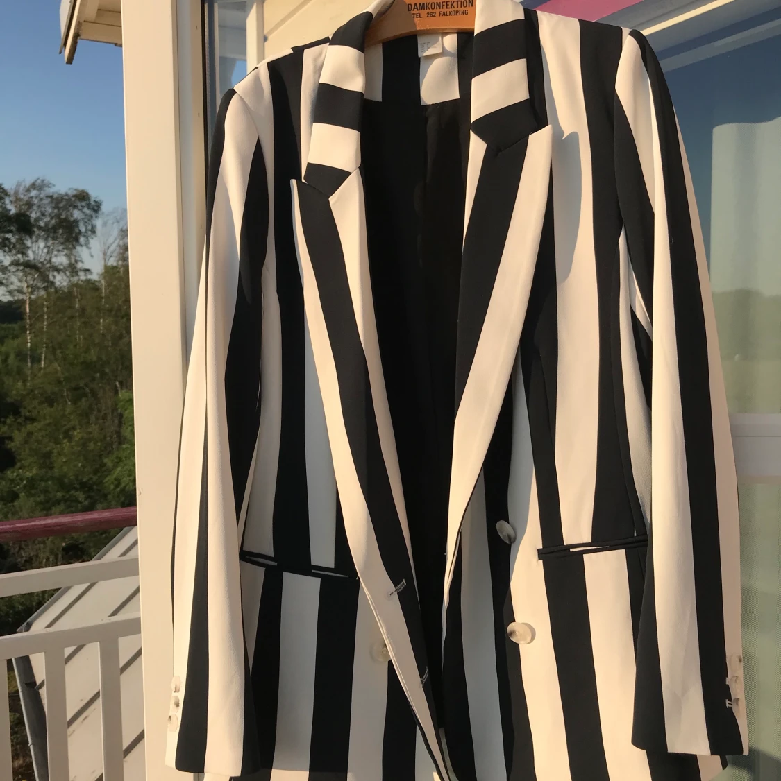 Randig blazer, hm - 90