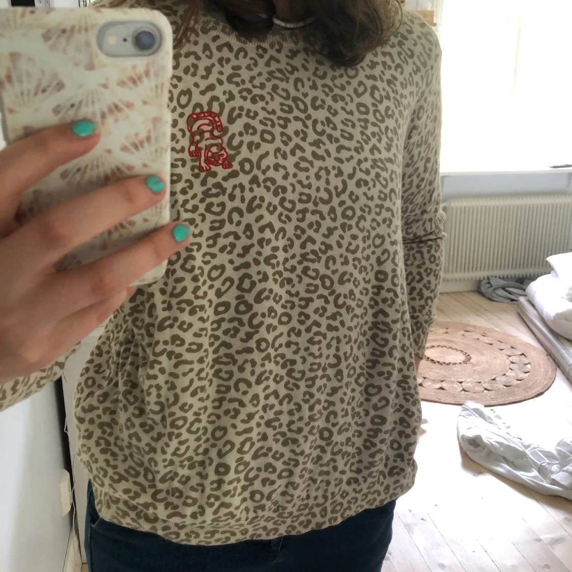 Leopard tröja 