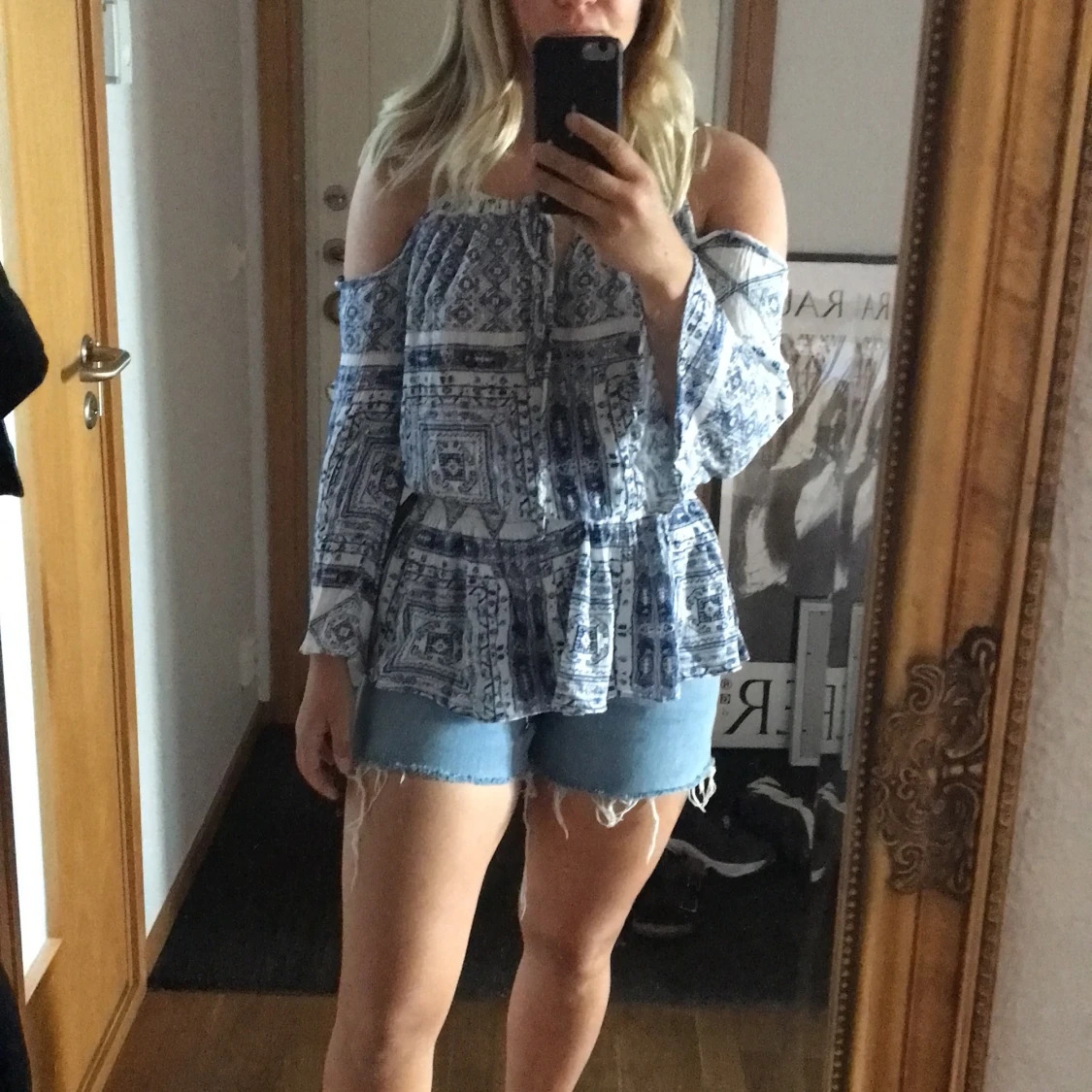 Mönstrad klänning!! - 90