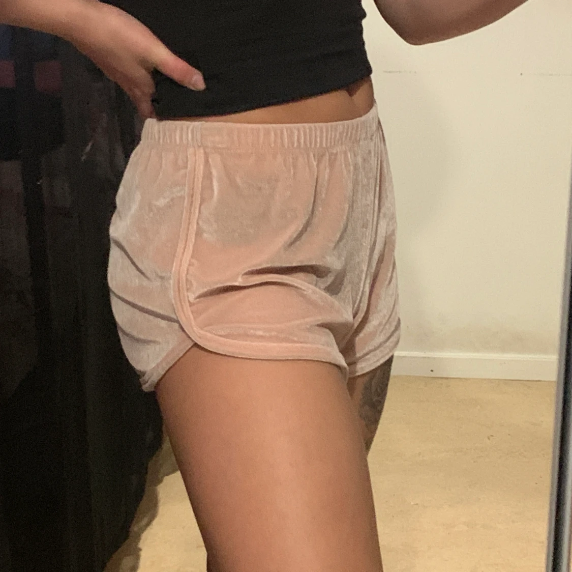 Velvet shorts 