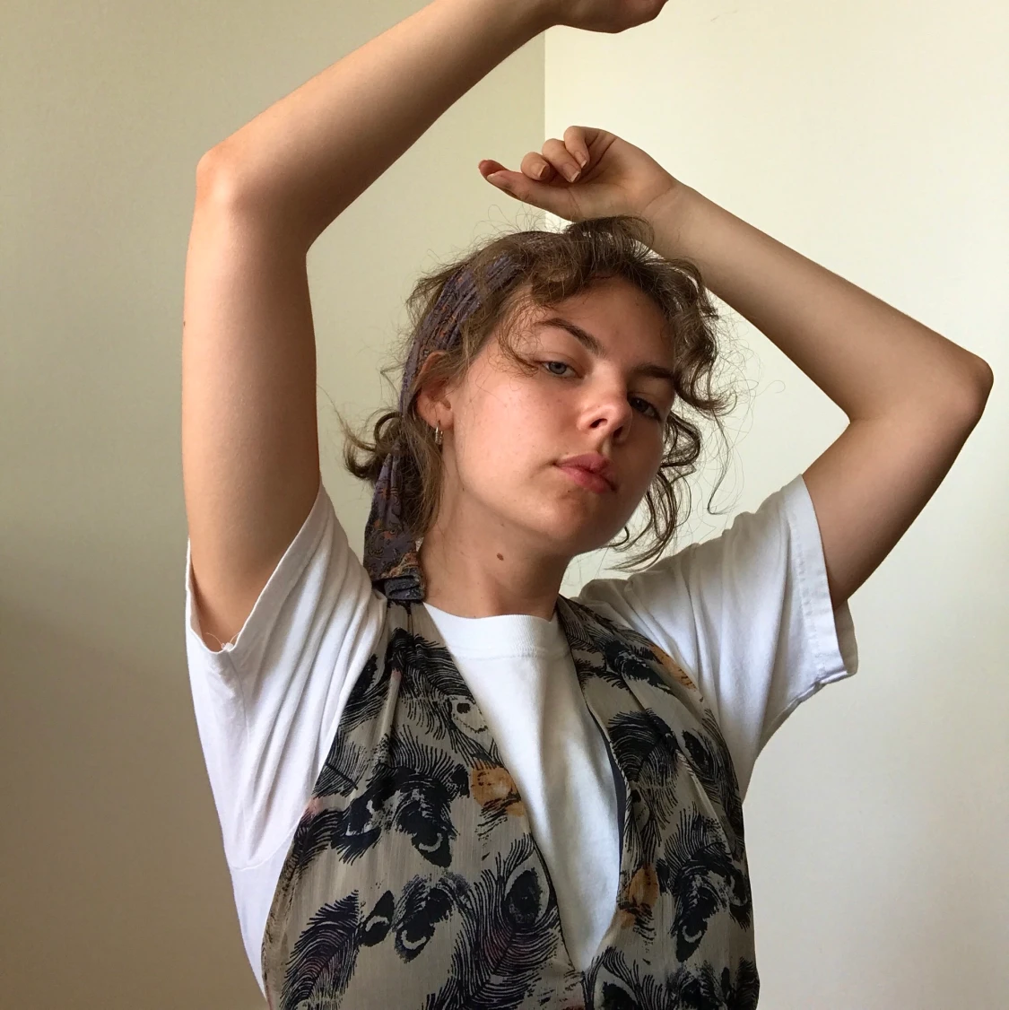 Drömmig fjäder klänning onesize  - 91