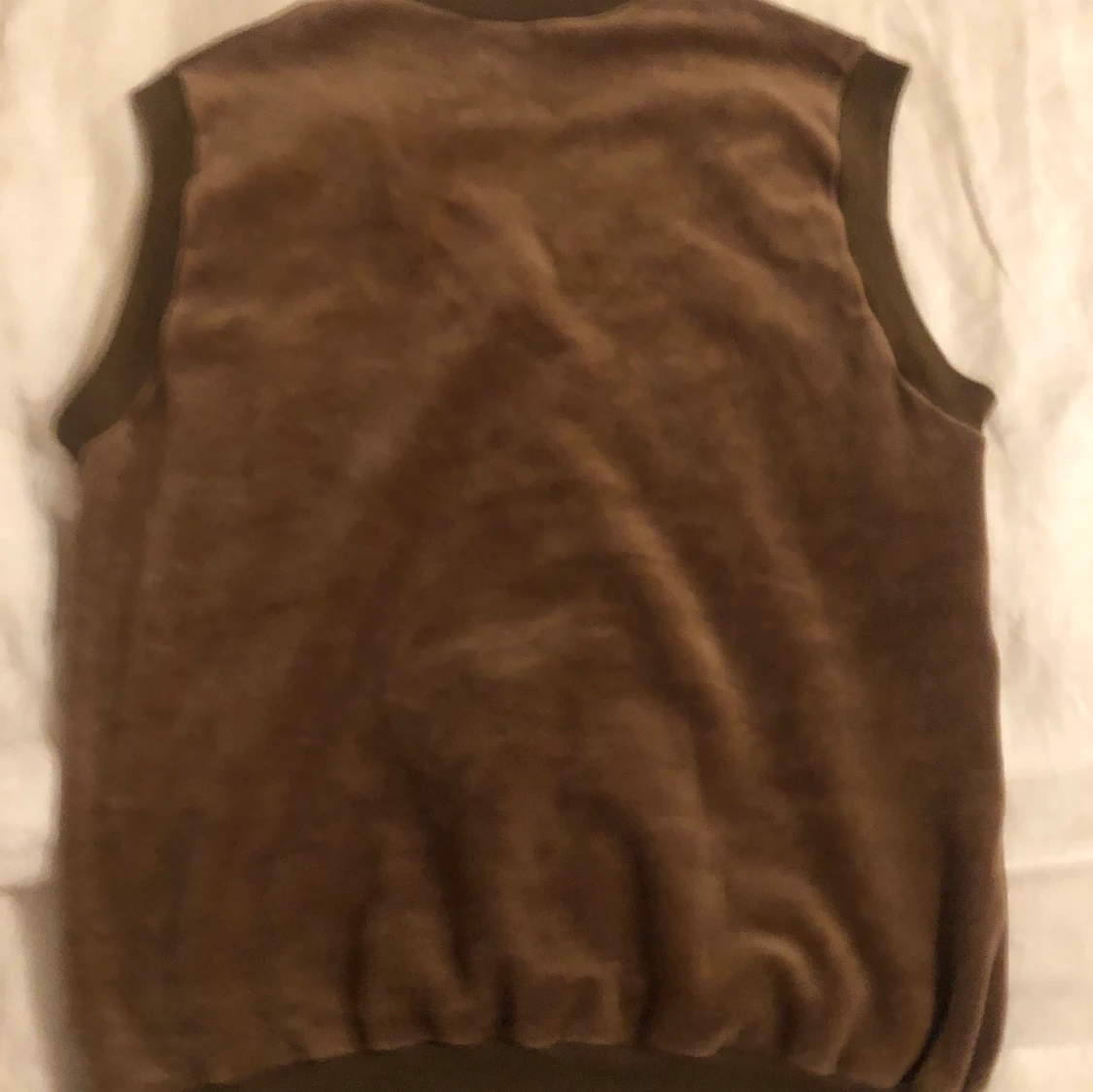Brun velour väst!!!🦣🦣🦣 - 91
