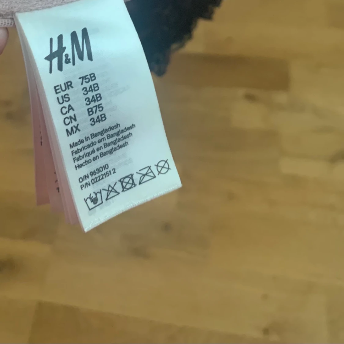 Korsett / BH i ljusrosa - 91