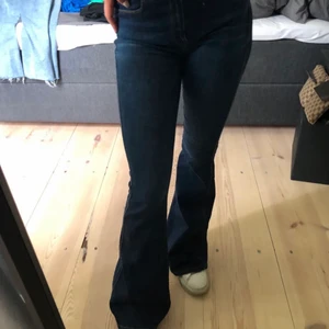 Dr denim bootcut jeans - Dessa fina dr denim jeans är aldrig använda och därför i mycket fint skick. De är väldigt långa (på mig som är 1,60 går de ända ner till marken när jag står på tå, om det hjälper haha), köpare står för frakt, kontakta för fler bilder eller frågor