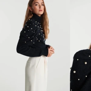 Stickad tröja från gina strl M - Stickad tröja från Gina, strl M, nypris 449, använd en gång. Säljer för 200 