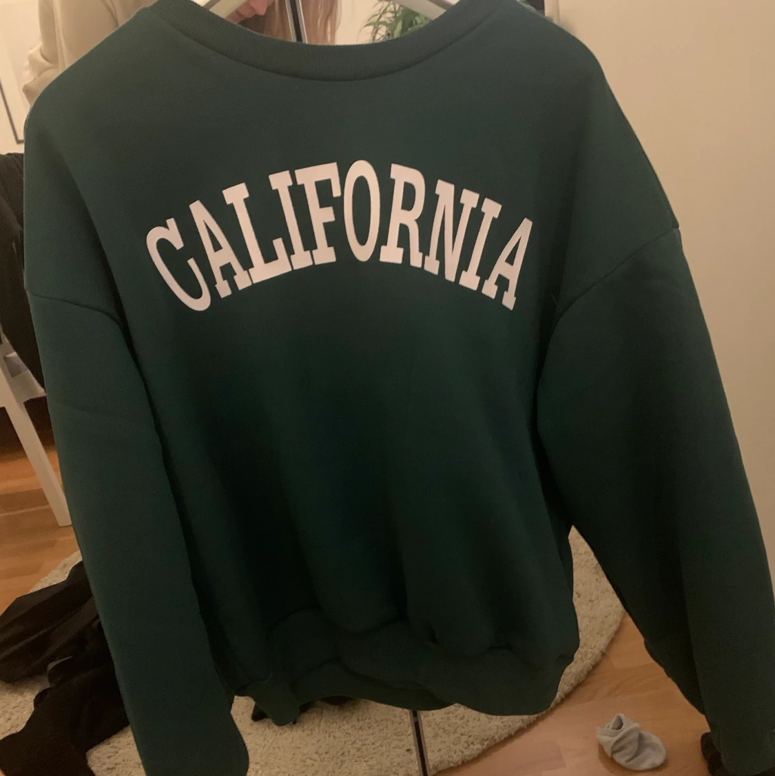 Grön sweatshirt  - 90