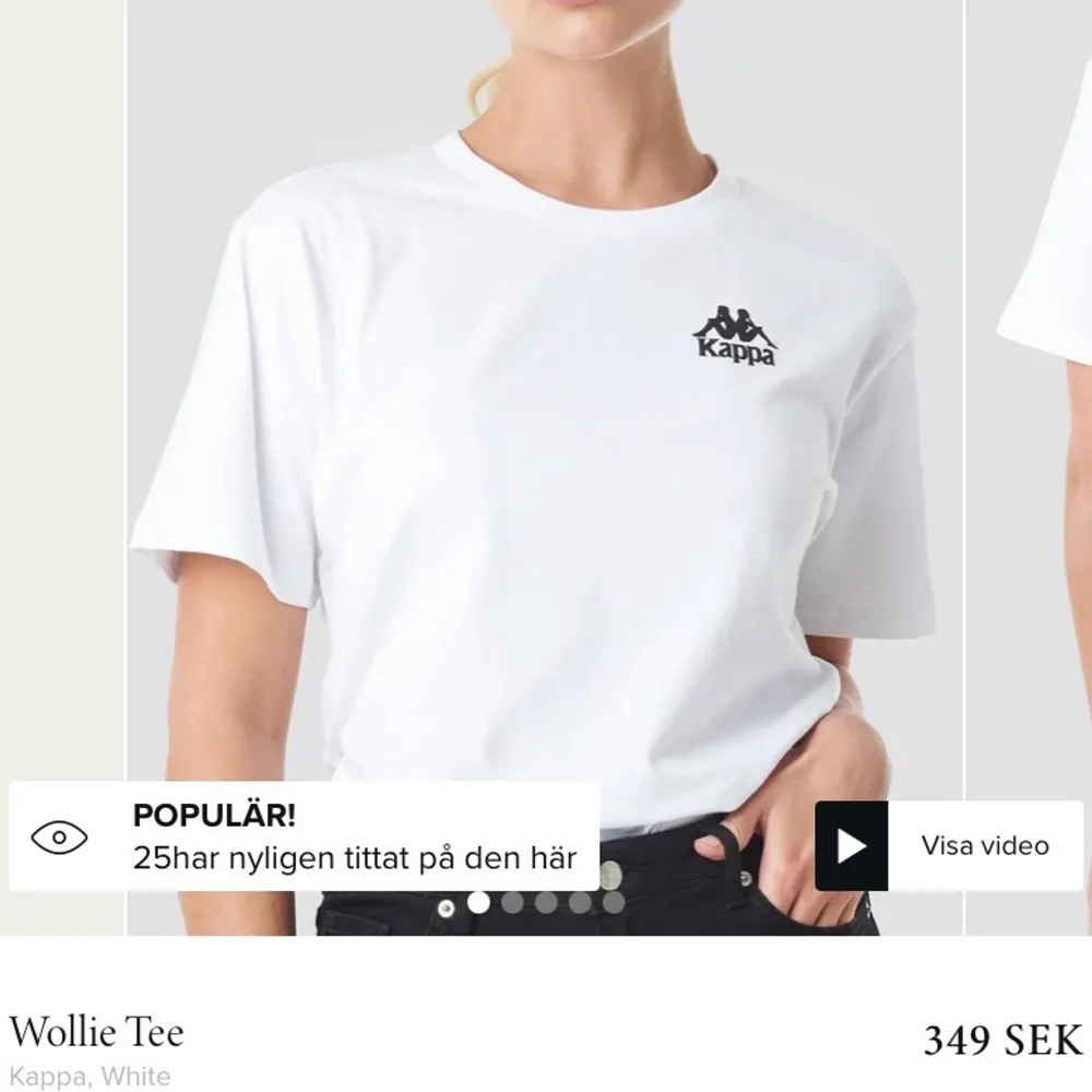 Vit kappa tröja i xs . Köparen står för frakten 💗. T-shirts.