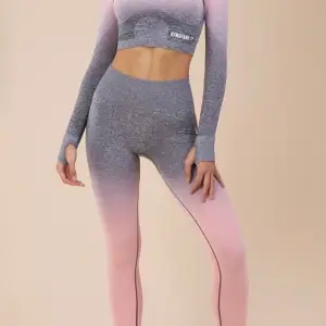 Gymshark ombre seamless tränings tights. Storlek M