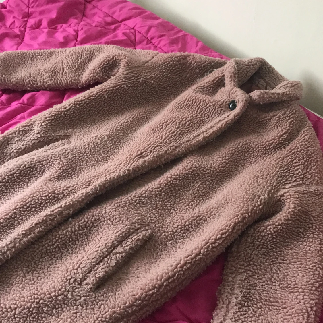 Rosa jacka fluffy - 91