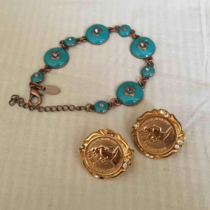  - Armband: 30kr Clips örhängen:SÅLDA 🔹fri frakt