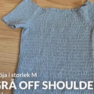 Off shoulder tröja