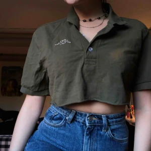  - As nice croppad piké ifrån kappa, frakt tillkommer💞